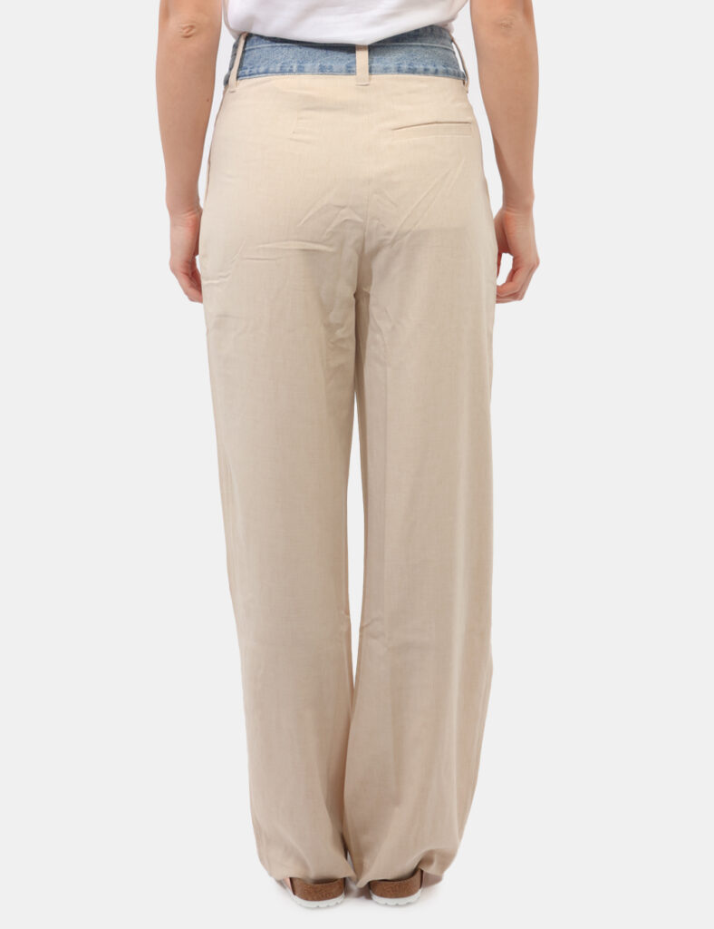 Abbigliamento donna scontato - Pantalone Desigual Beige