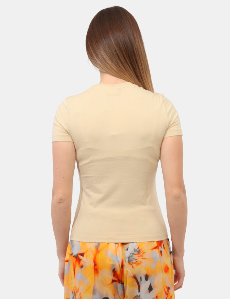 Abbigliamento donna scontato - T-shirt Desigual Beige