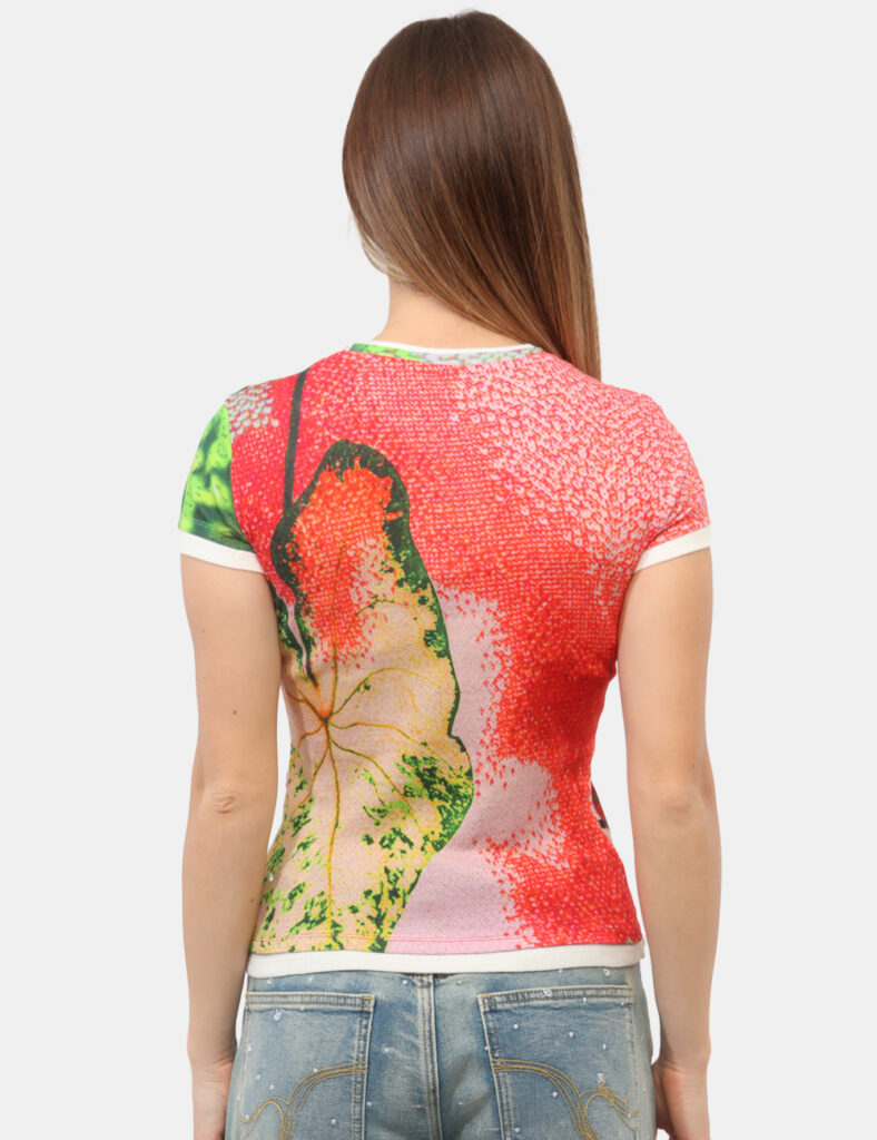Abbigliamento donna scontato - T-shirt Desigual Rosso