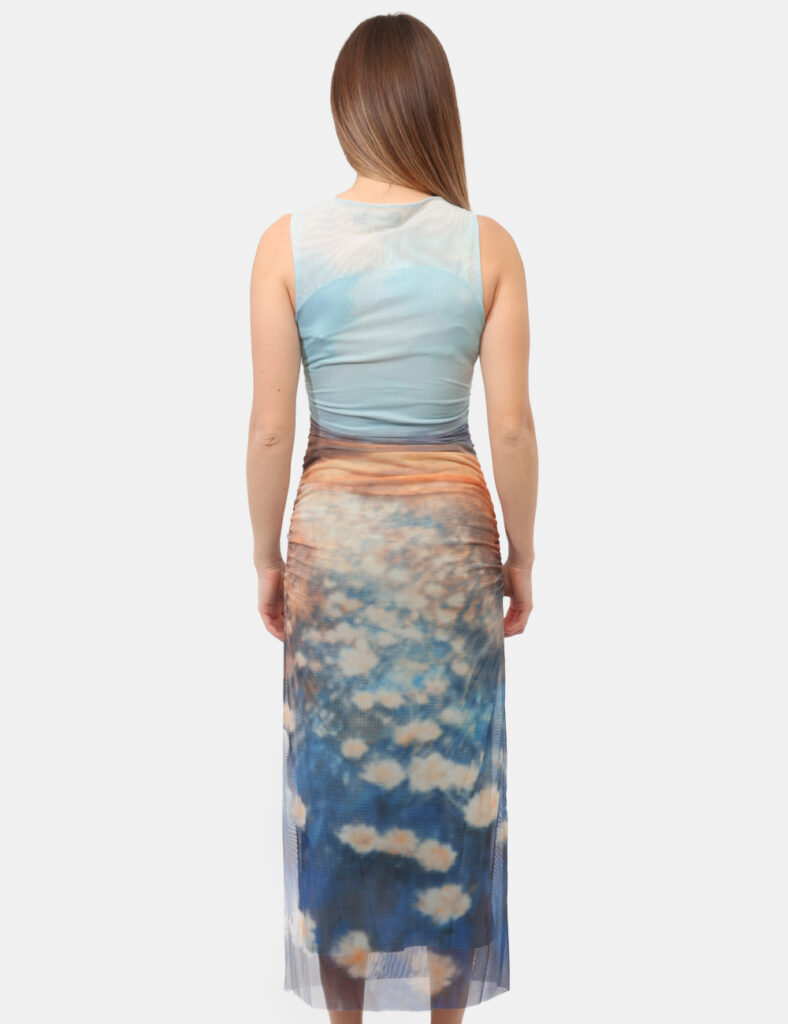 Abbigliamento donna scontato - Vestito Desigual Azzurro