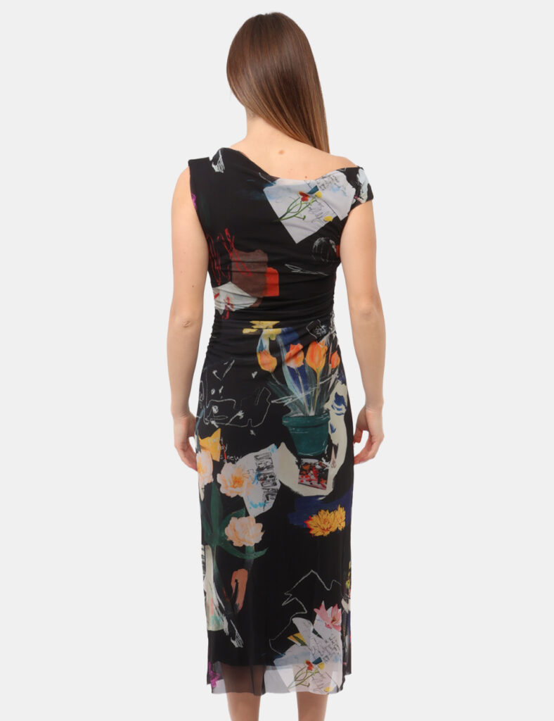 Vestito Desigual Nero - Vestito DESIGUAL Nero da donna Il Vestito DESIGUAL Nero è il capo perfetto per chi desidera un look