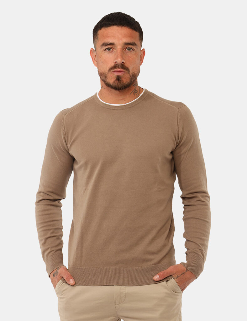 Outlet maglione uomo scontato - Maglia Prj22. Beige