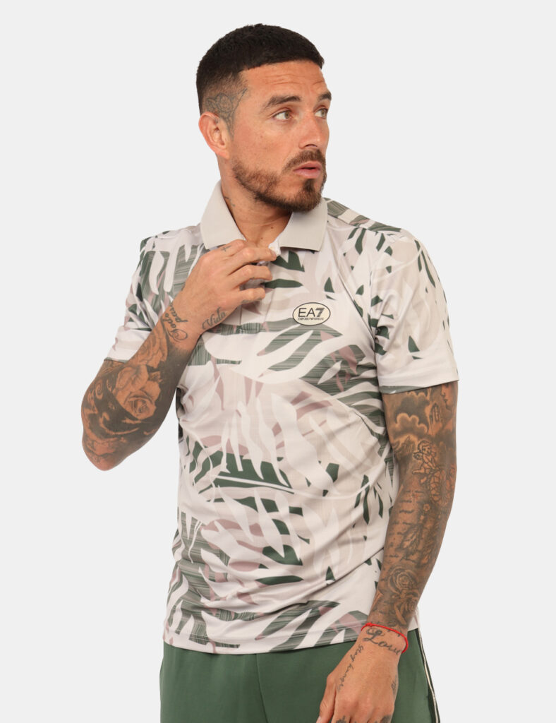 Outlet polo uomo scontata - Polo Ea7 Beige