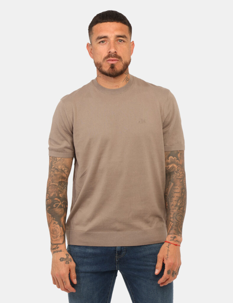 Maglia Armani Exchange Marrone