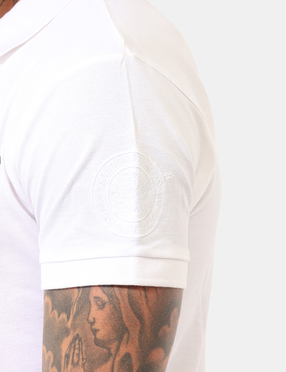 ARE5PL010385U-SB_BIANCO_PE26_3 Polo Aeronautica Italiana Bianca - Polo AERONAUTICA ITALIANA Bianca da uomo La Polo AERONAUTICA ITALIANA Bianca è un capo ic