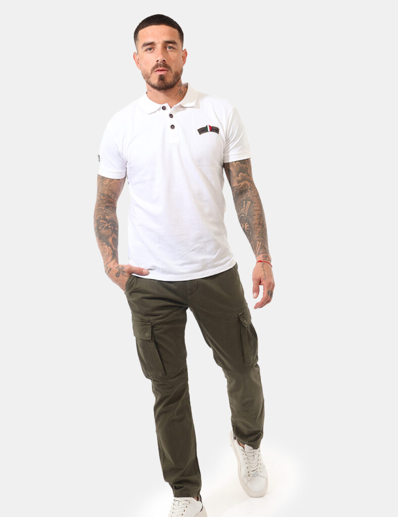 Pantaloni Aeronautica Italiana Verde - Pantaloni AERONAUTICA ITALIANA Verdi da uomo I Pantaloni AERONAUTICA ITALIANA Verdi s