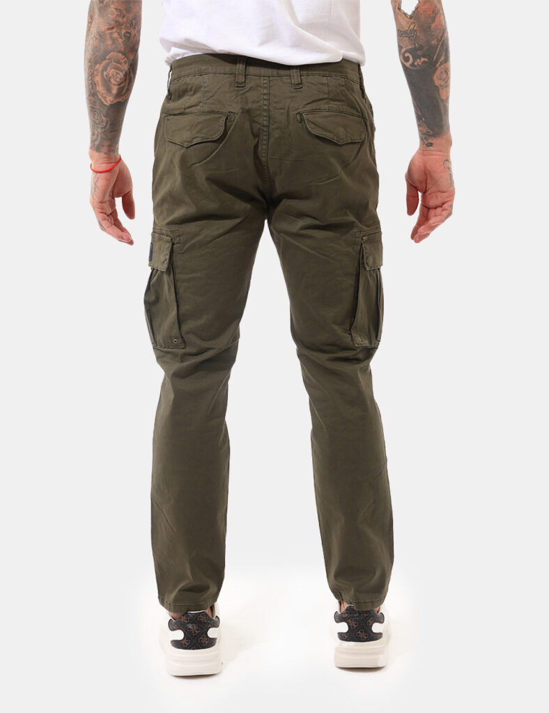 Pantaloni Aeronautica Italiana Verde - Pantaloni AERONAUTICA ITALIANA Verdi da uomo I Pantaloni AERONAUTICA ITALIANA Verdi s