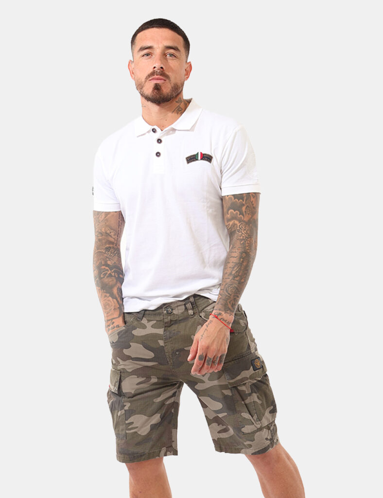 Bermuda Aeronautica Italiana Verde - Bermuda AERONAUTICA ITALIANA Verde da uomo I Bermuda AERONAUTICA ITALIANA Verde sono la