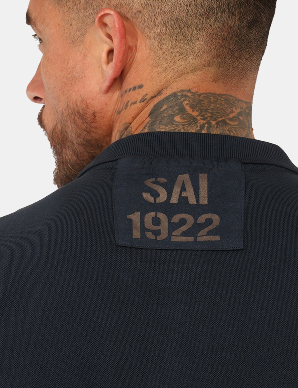 ARE6PL031067U-SB_NAVY_PE26_3 Polo Aeronautica Italiana Blu - Polo AERONAUTICA ITALIANA Blu da uomo La Polo AERONAUTICA ITALIANA Blu è il capo ideale per