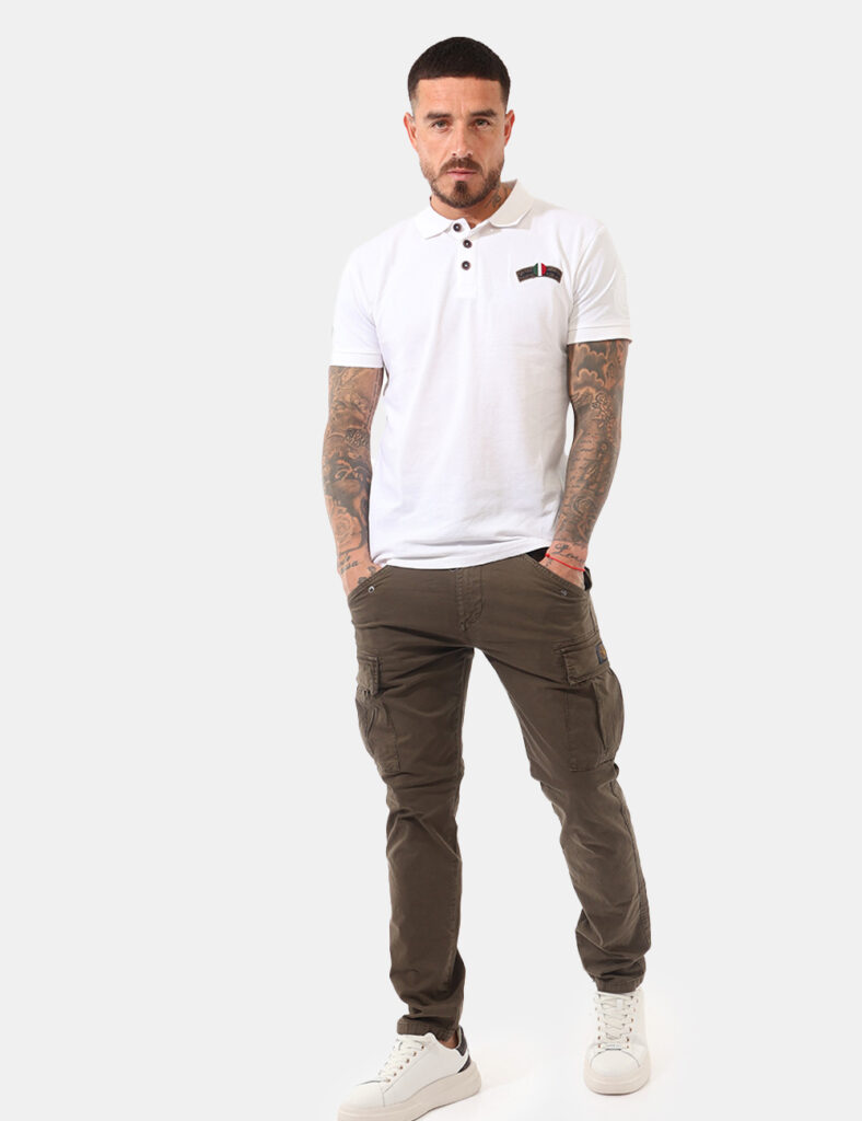 Outlet pantaloni uomo scontati - Pantaloni Aeronautica Italiana Verde