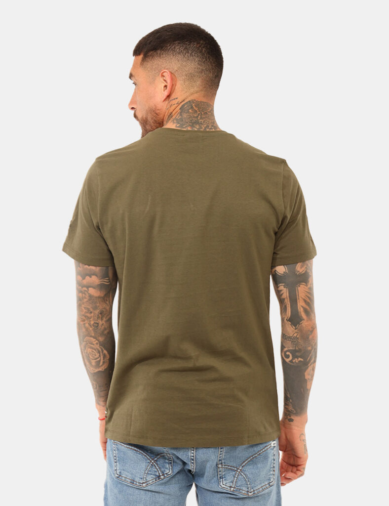 T-shirt Aeronautica Italiana Verde militare