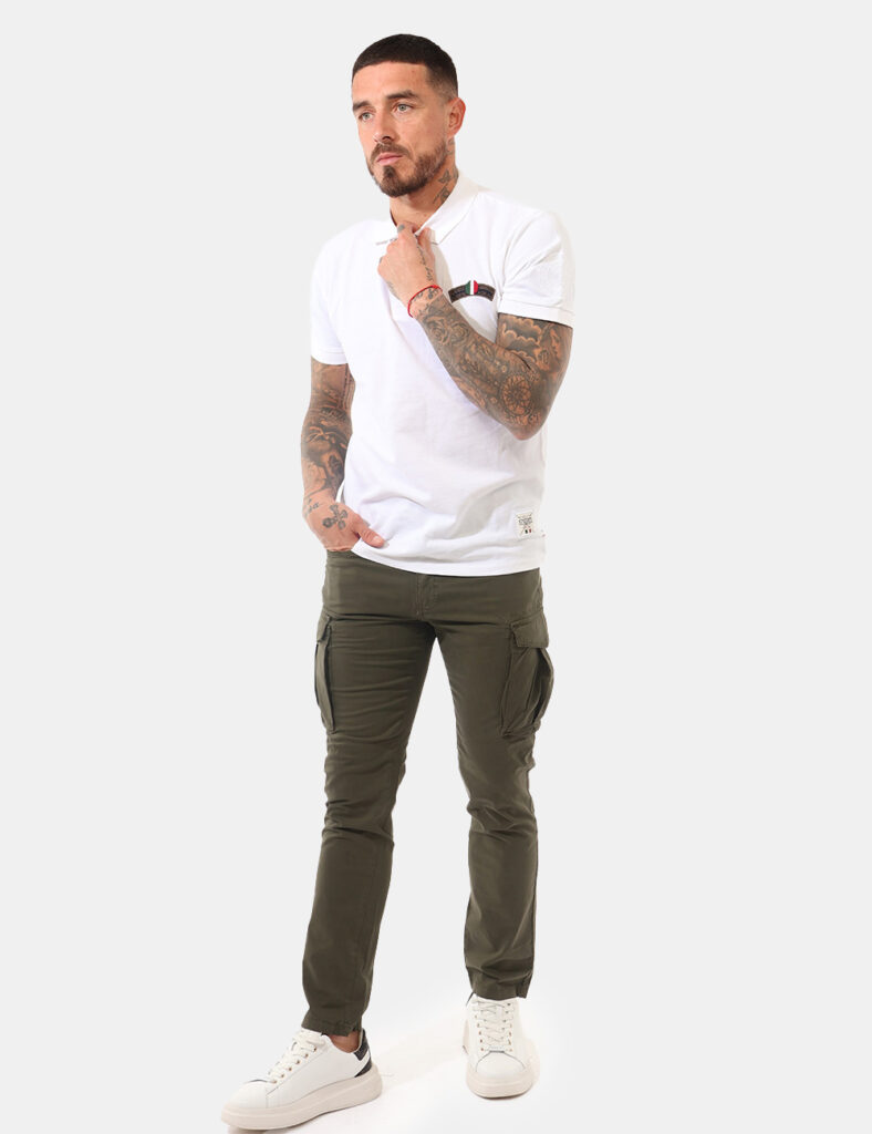 Pantaloni Aeronautica Italiana Verde - Pantaloni AERONAUTICA ITALIANA Verdi I Pantaloni AERONAUTICA ITALIANA Verdi sono pens