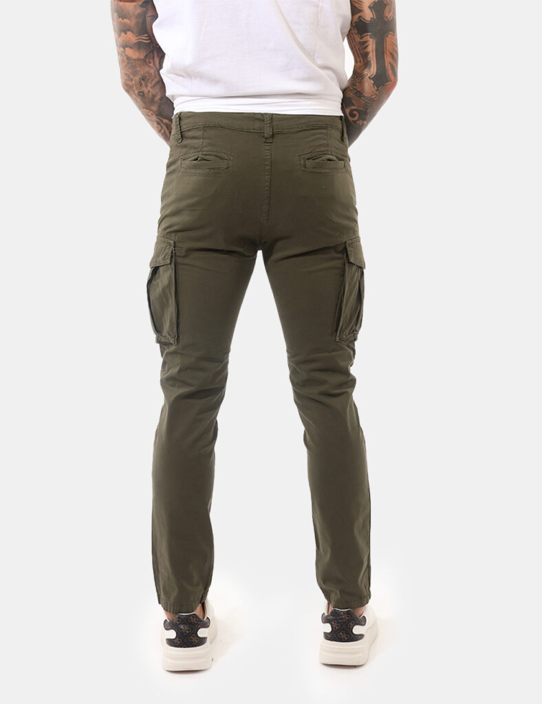 Pantaloni Aeronautica Italiana Verde - Pantaloni AERONAUTICA ITALIANA Verdi I Pantaloni AERONAUTICA ITALIANA Verdi sono pens