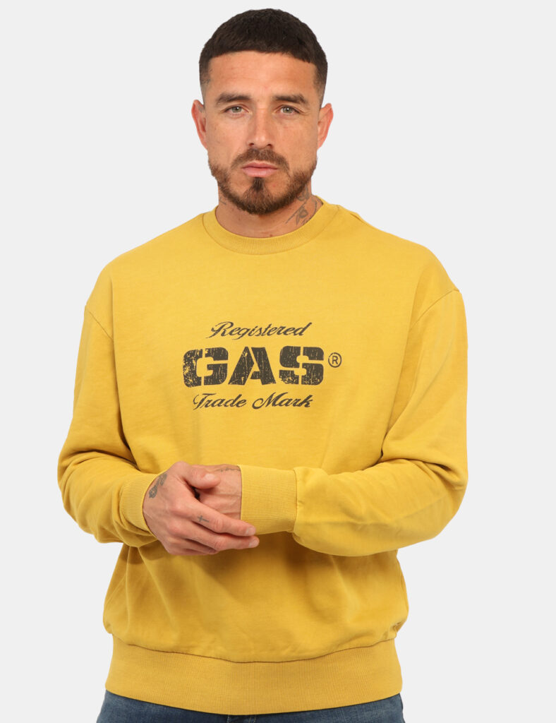 Felpa Gas Giallo