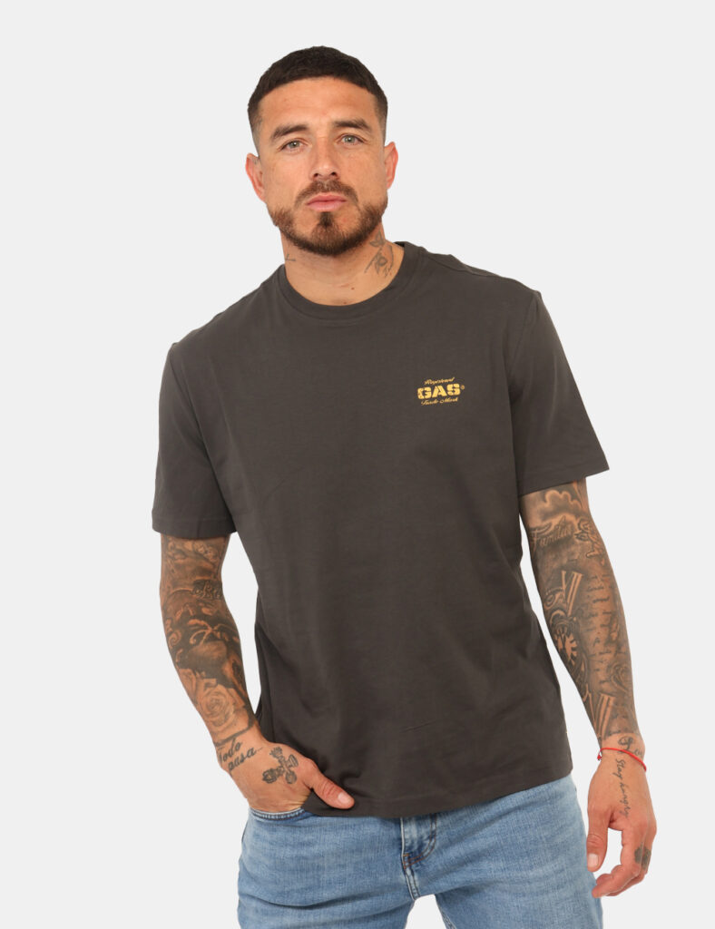 T-shirt Gas Grigia