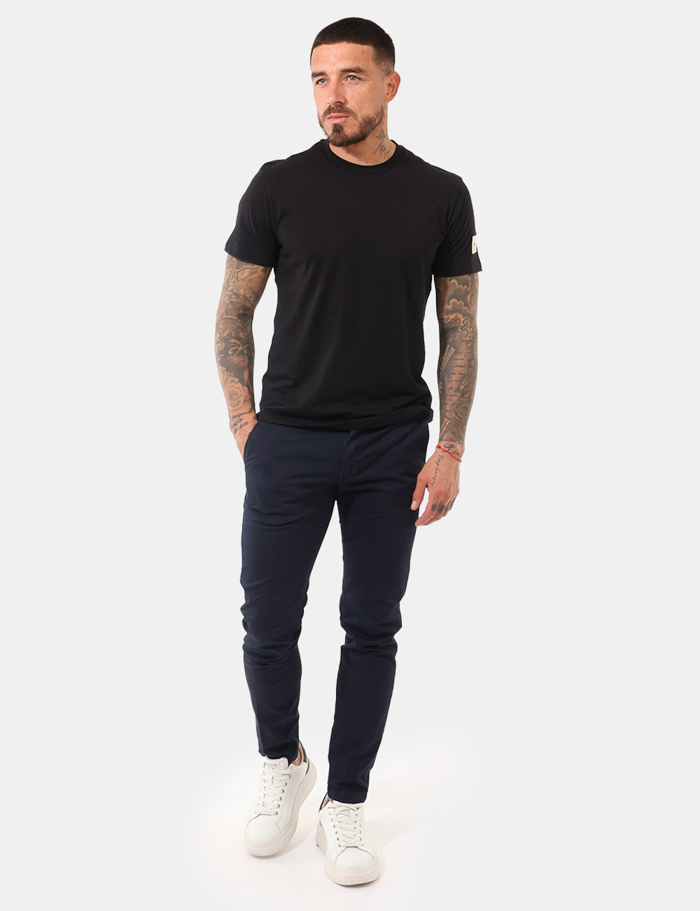 BANGLA–OB_BLU_PE26_1 Pantaloni Concept83 Blu - Pantaloni CONCEPT83 Blu da uomo I Pantaloni CONCEPT83 Blu rappresentano l’equilibrio perfetto tra