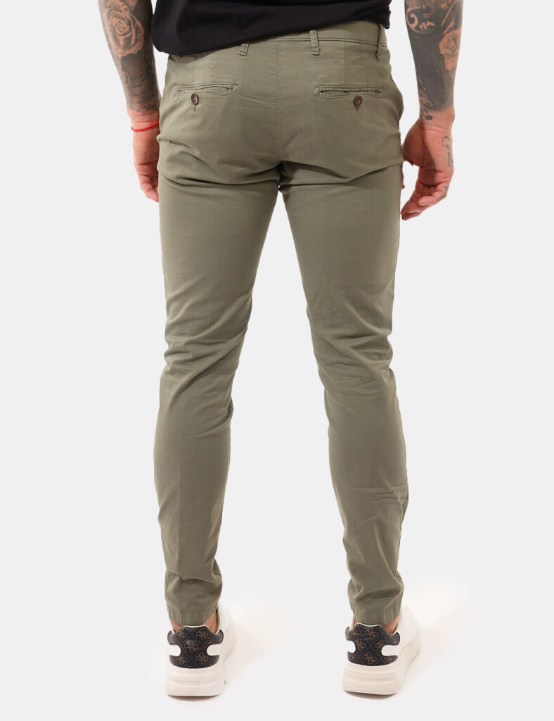 Outlet pantaloni uomo scontati - Pantaloni Concept83 Verde