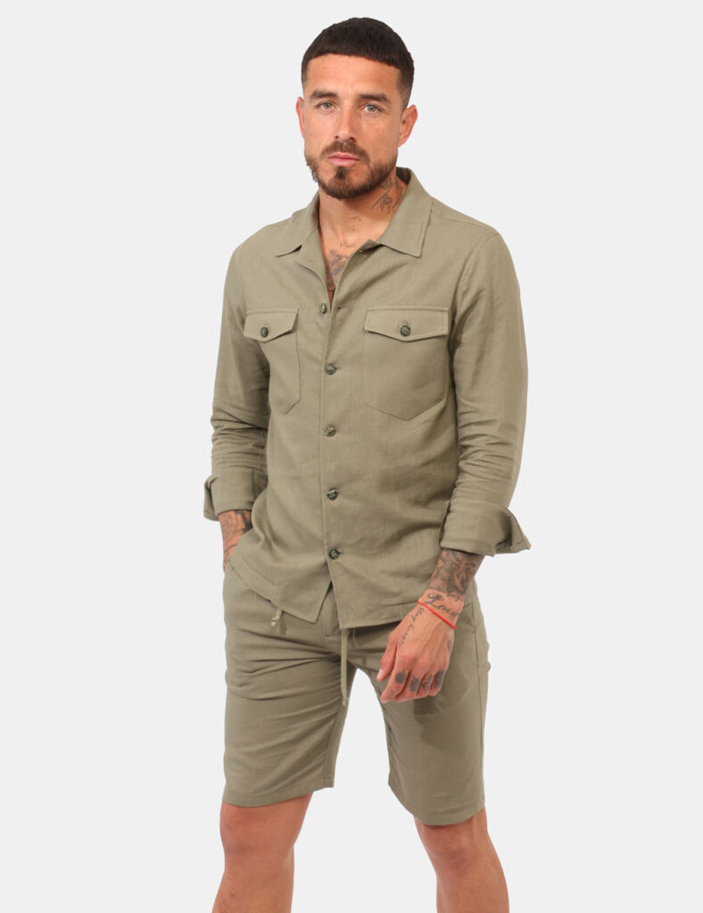 Bermuda Prj22. Verde militare - Shorts PRJ22 Verde militare da uomo Gli Shorts PRJ22 Verde militare da uomo sono il capo ide