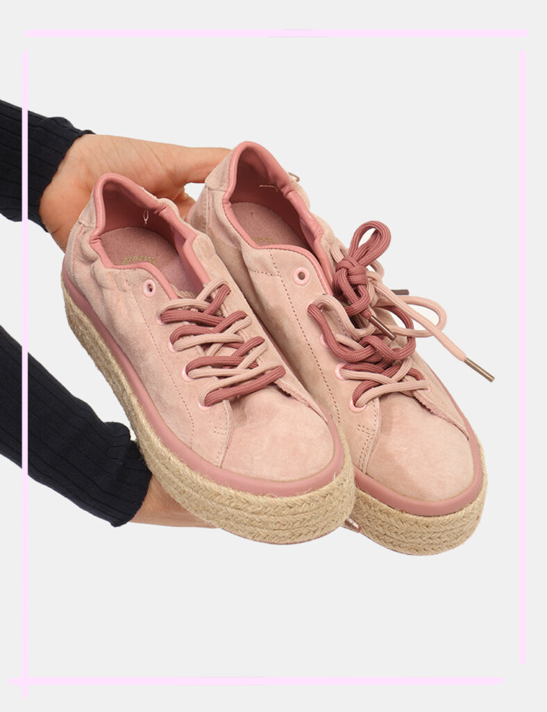 Scarpe da Donna scontate - Sneakers Cafe`Noir Rosa tg.37