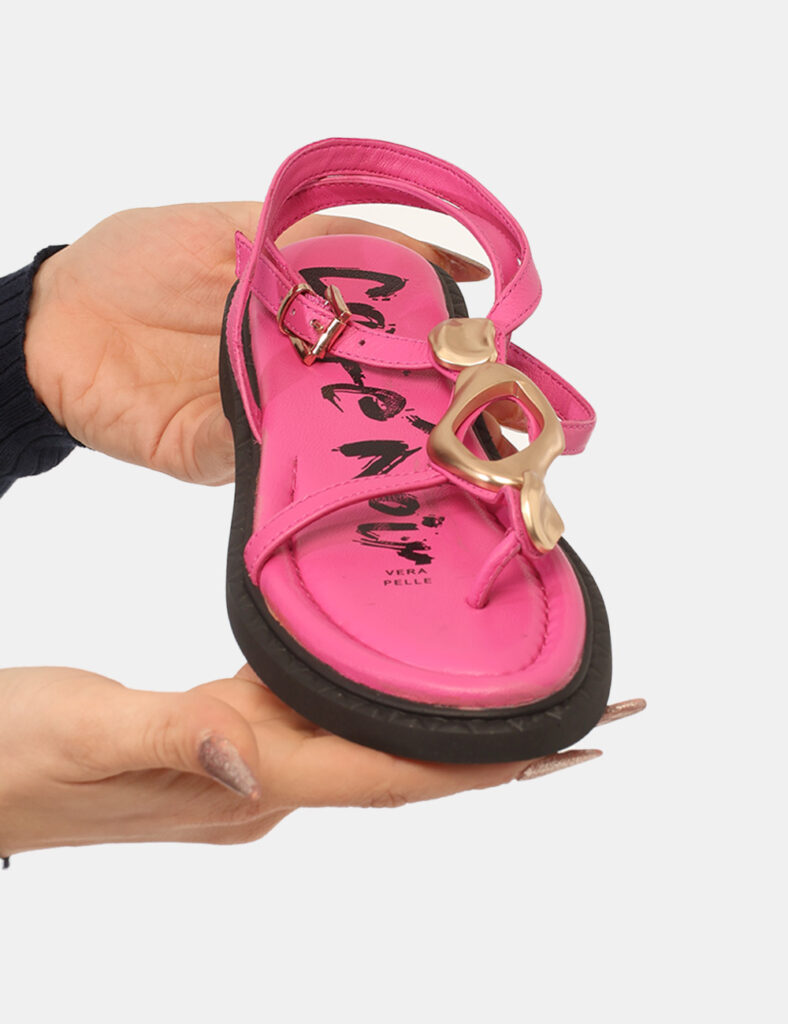 Scarpe da Donna scontate - Sandali Cafe`Noir Fucsia tg.37