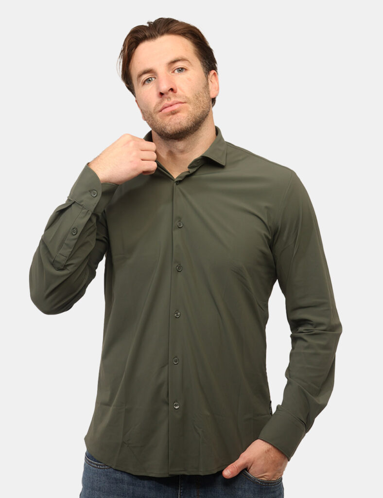 Camicia Yes Zee Verde
