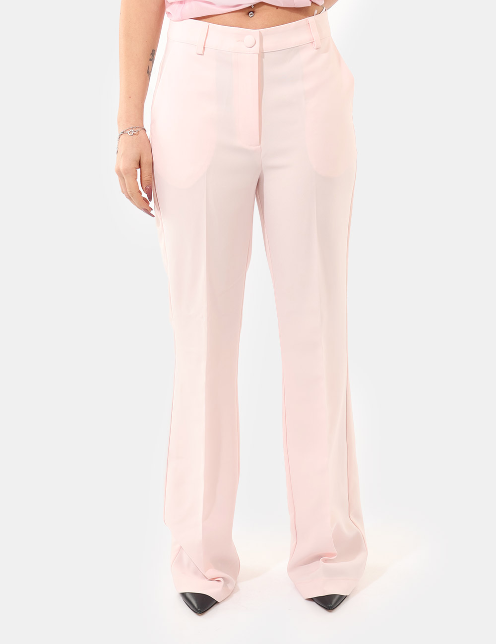 C611DD-25010-MA-CB_ROSA_PE26_5 Pantaloni Denny Rose Rosa tg.S - Pantaloni DENNY ROSE Rosa da donna Lasciati conquistare dal fascino femminile e contemporan
