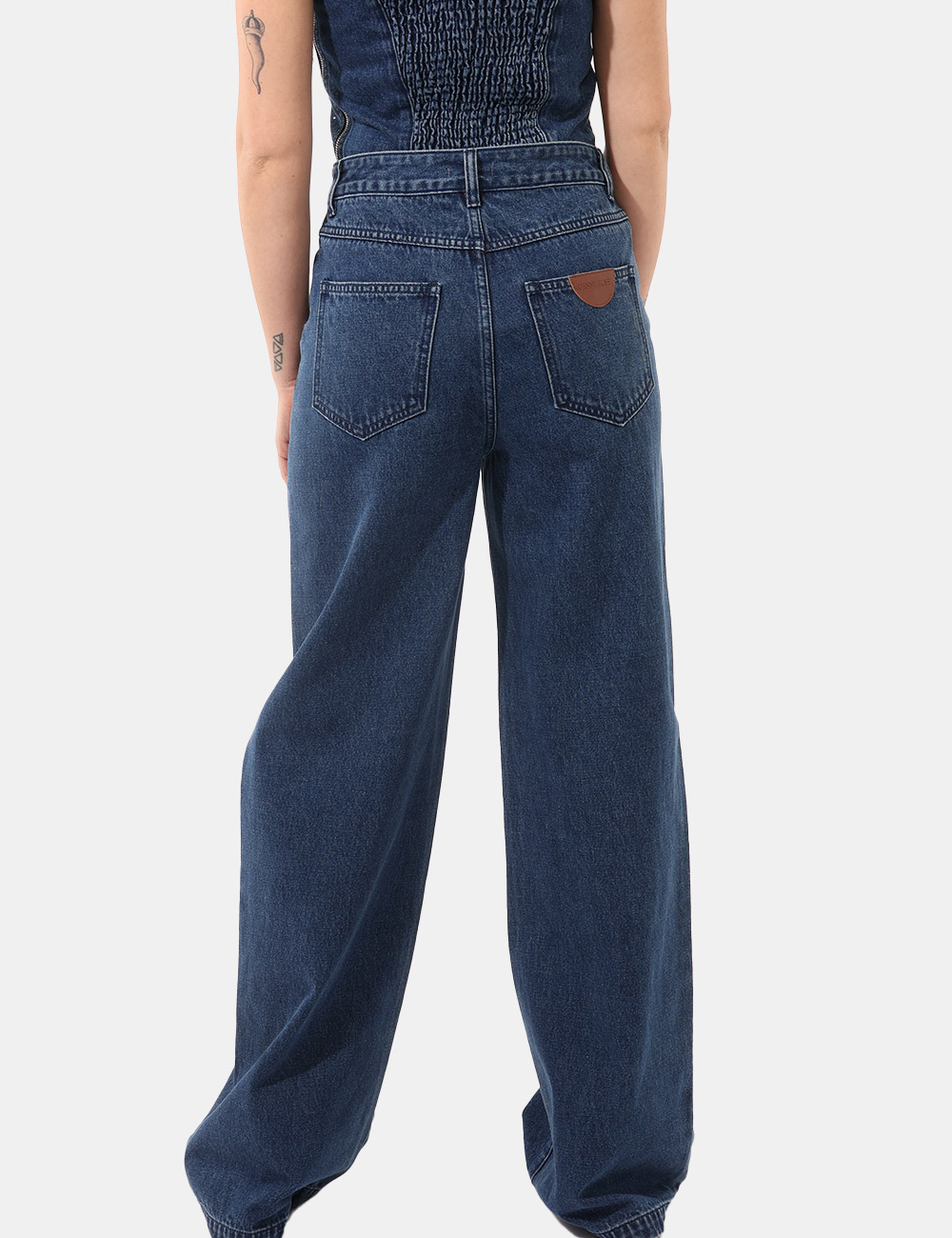 C611DD-26006-MA-CB_JEANS_PE26_2 Jeans Denny Rose Blu tg.42 - Jeans DENNY ROSE Blu da donna Se ami il denim ma vuoi distinguerti con un dettaglio luminoso e