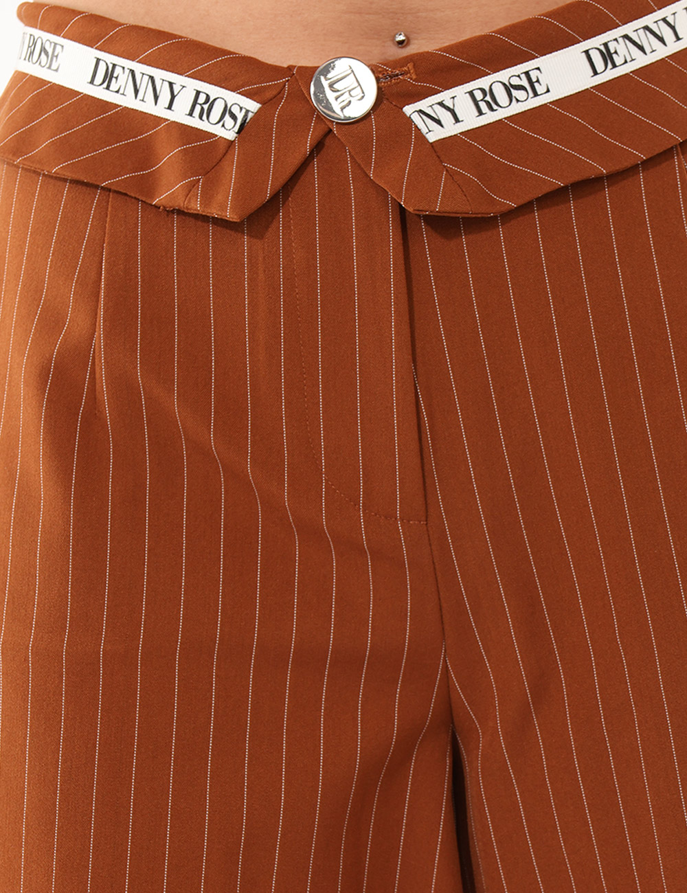 C611DD-74002-MA-CB_MARRONE_PE26_3 Shorts Denny Rose Marrone tg.42 - Shorts DENNY ROSE Marroni da donna Gli Shorts DENNY ROSE Marroni sono la scelta perfetta s