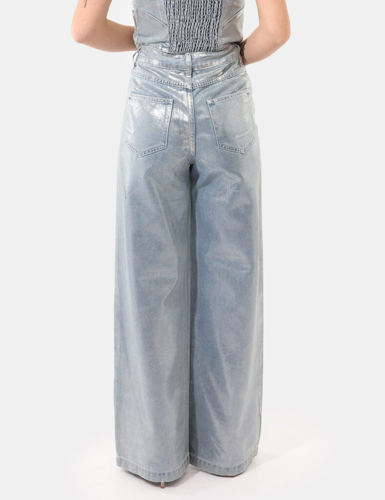 Pantaloni Denny Rose Azzurri tg.42 - Pantaloni DENNY ROSE Azzurri da donna I Pantaloni DENNY ROSE Azzurri sono la scelta ide