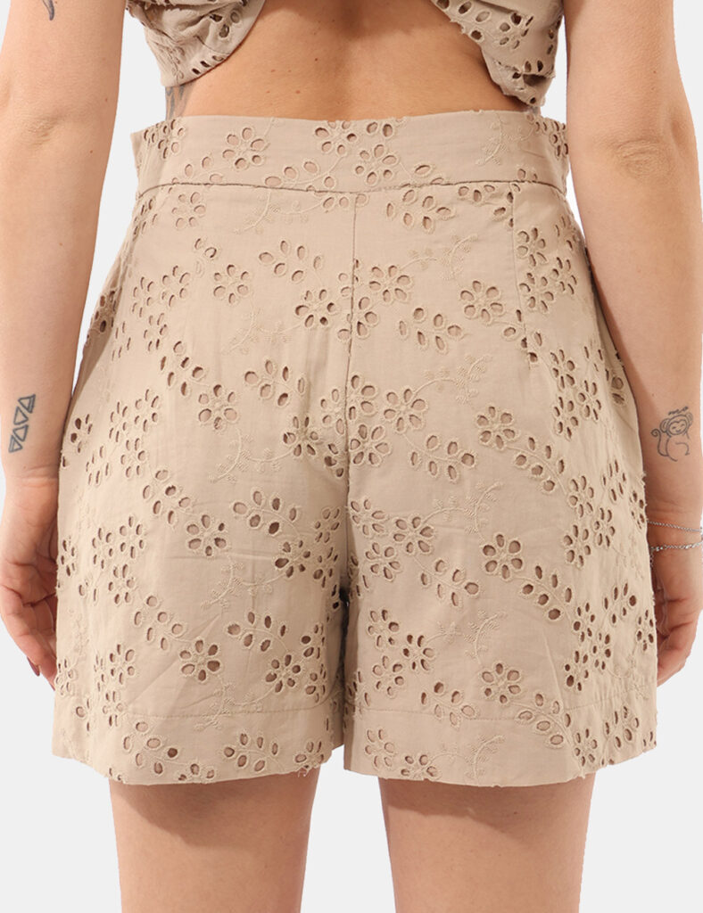 Abbigliamento donna scontato - Shorts Denny Rose Beige tg.42