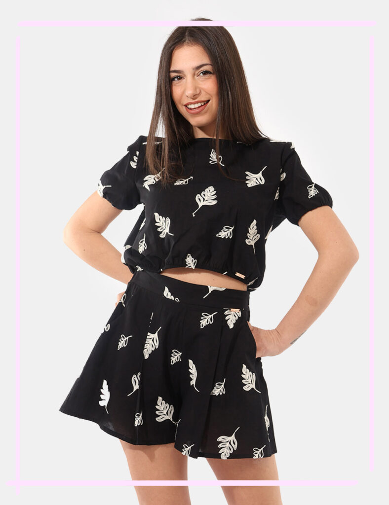 Abbigliamento donna scontato - Shorts Denny Rose Neri tg.42