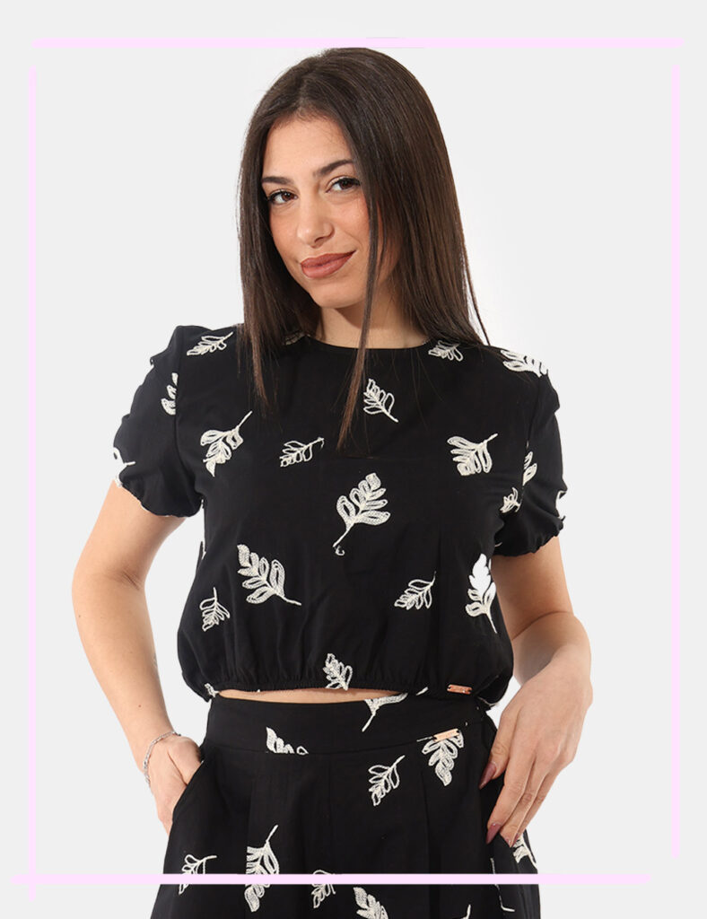 Abbigliamento donna scontato - Top Denny Rose Nero tg.S