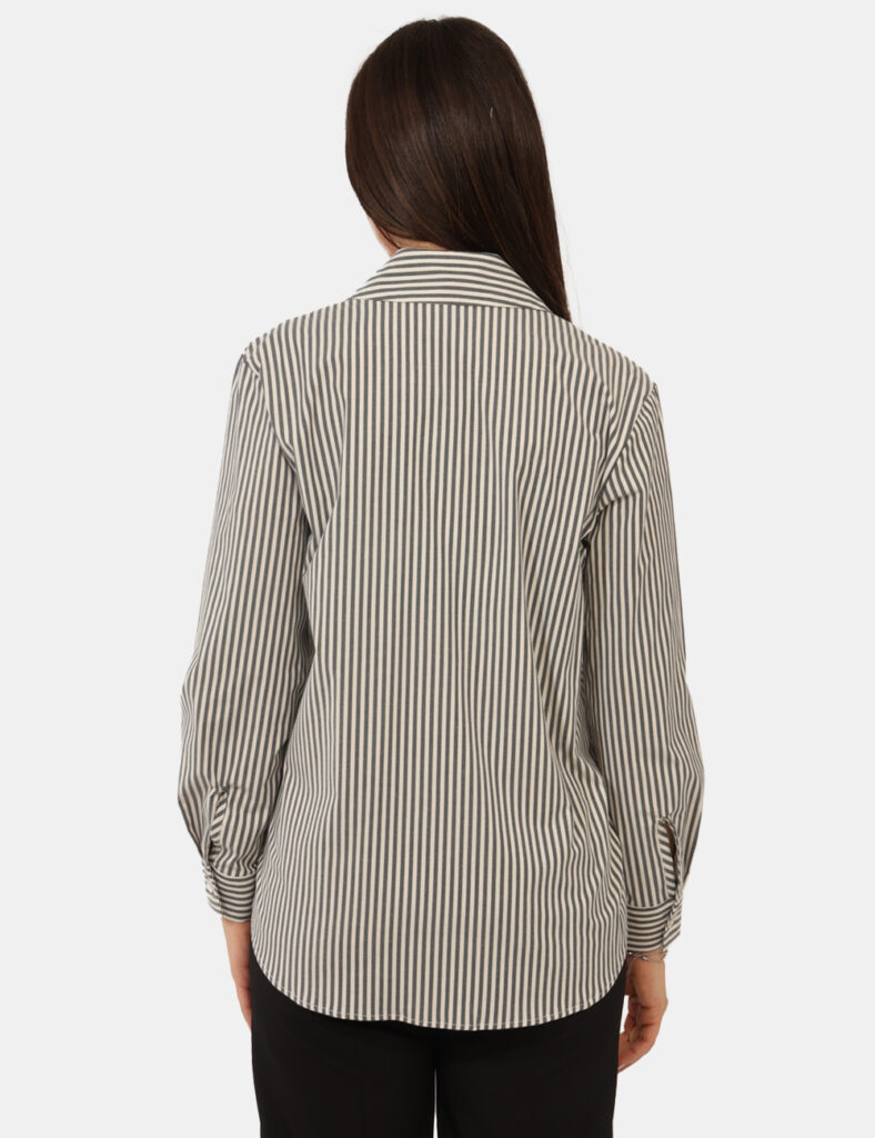 Abbigliamento donna scontato - Camicia Materica Grigia