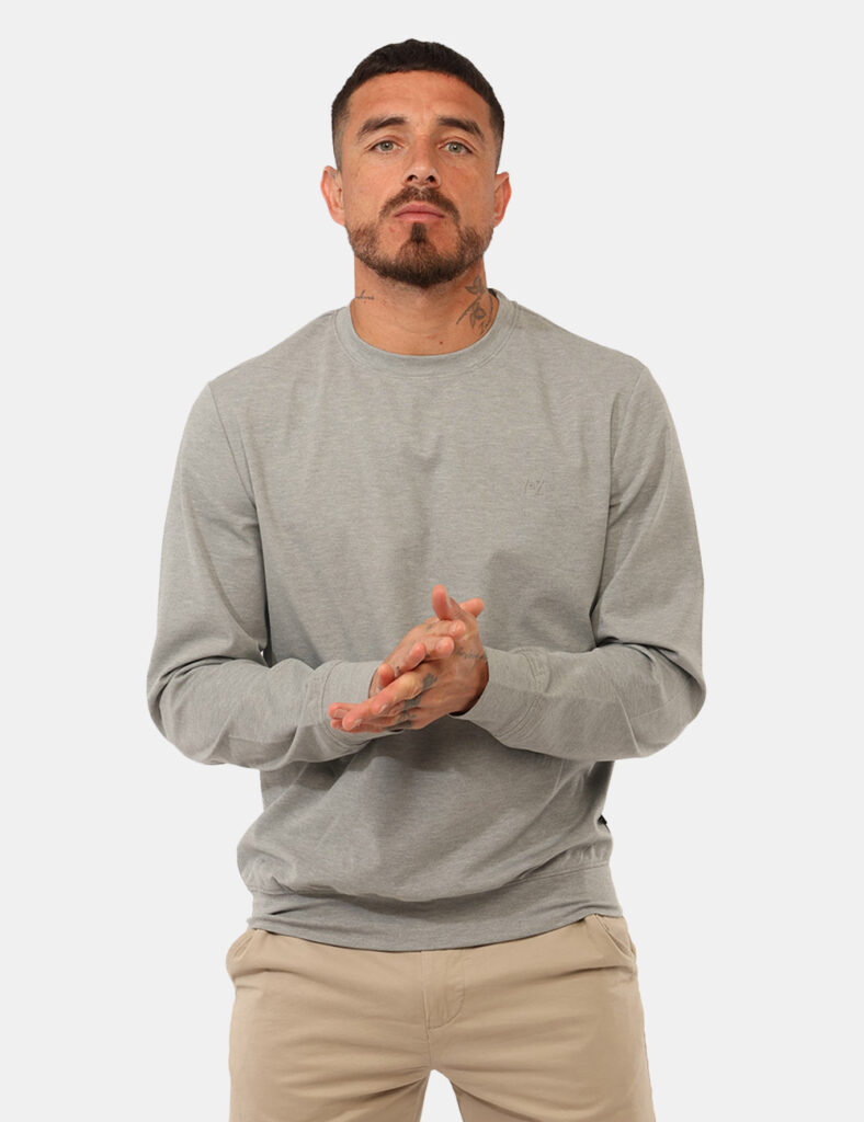 T-shirt Yes Zee Grigia