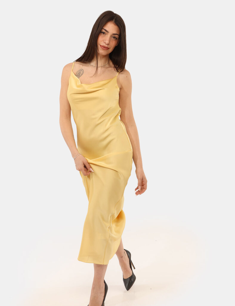 Abbigliamento donna scontato - Vestito Rue De Clerie Giallo