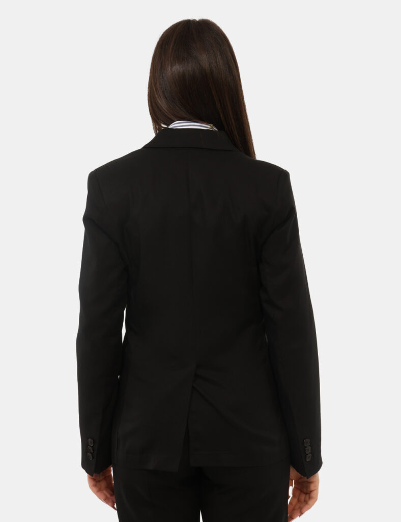 Abbigliamento donna scontato - Blazer Materica Nero