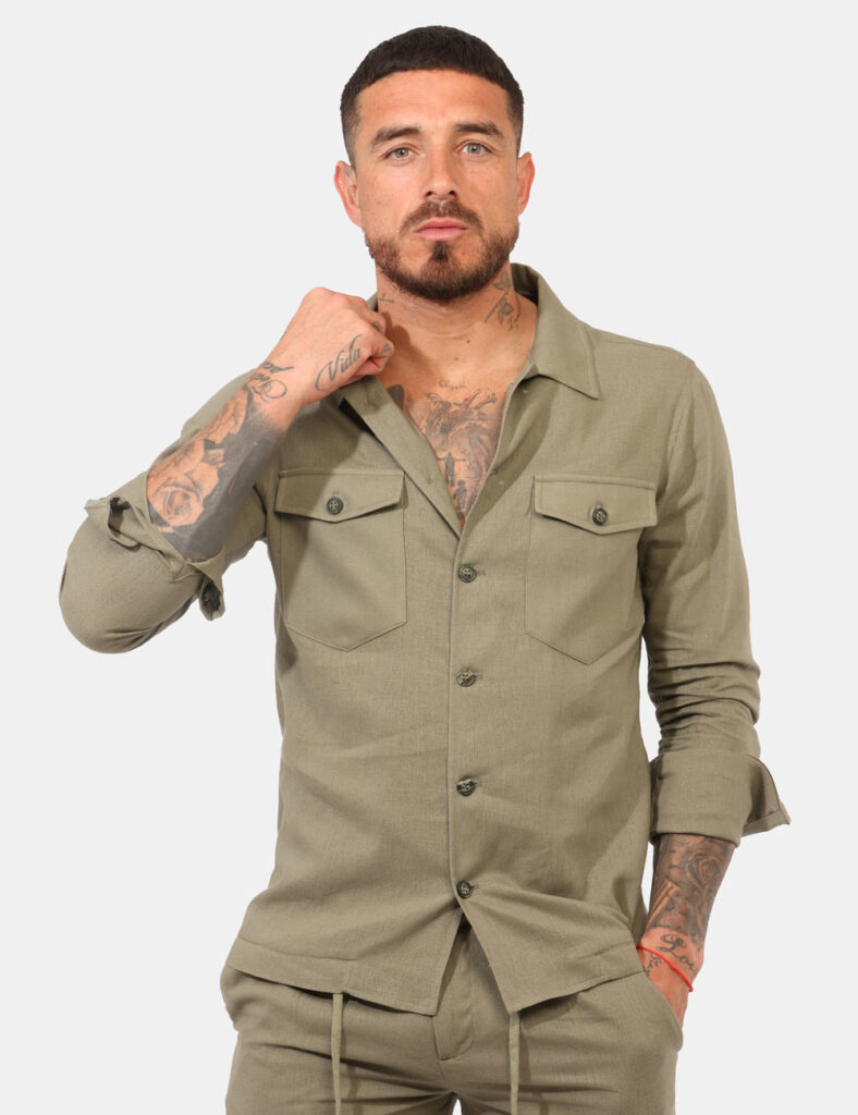 Camicia Prj22. Verde militare