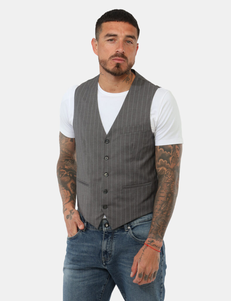 Gilet Prj22. Grigio