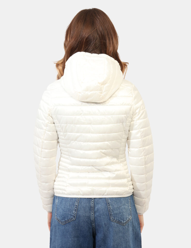 Piumino donna scontato - Piumino Yes Zee Bianco