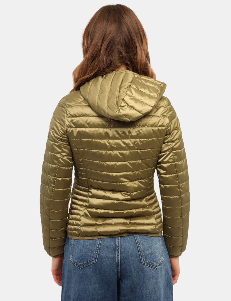 Piumino donna scontato - Piumino Yes Zee Verde