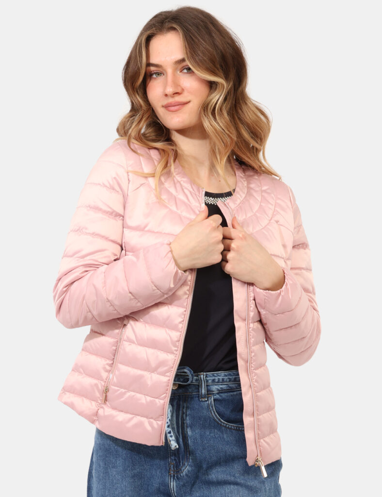 Abbigliamento donna scontato - Piumino Yes Zee Rosa