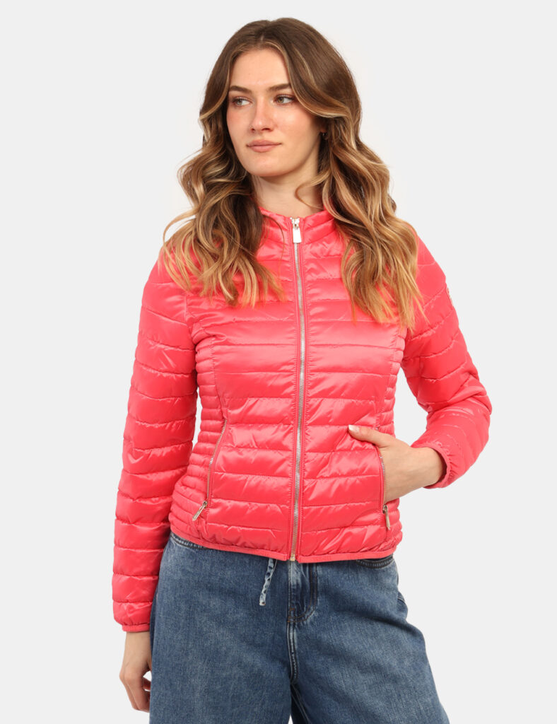 Abbigliamento donna scontato - Piumino Yes Zee Corallo