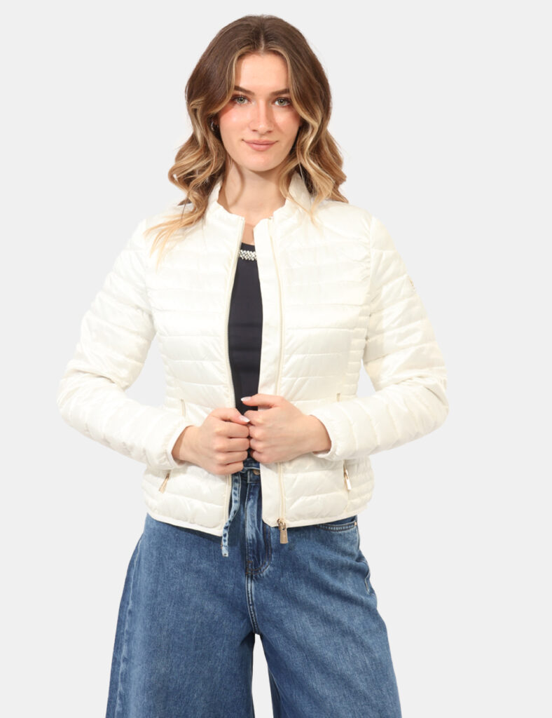 Abbigliamento donna scontato - Piumino Yes Zee Bianco
