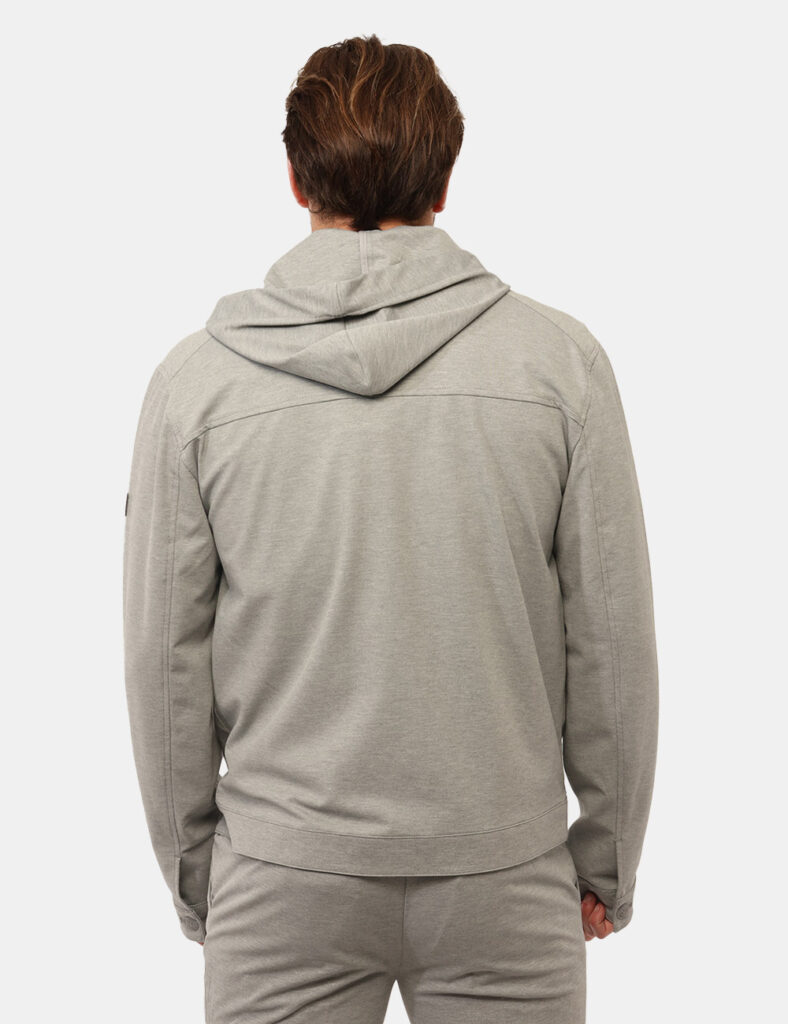 Felpa Yes Zee Grigia