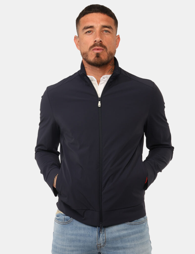 Giacca Yes Zee Blu - Giacca YES ZEE Blu da uomo La Giacca YES ZEE Blu è un capo versatile pensato per completare con stile i