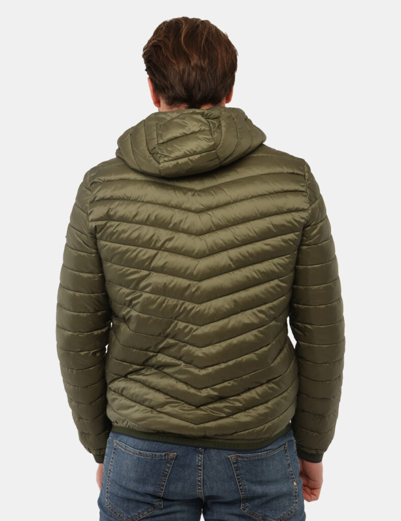 Piumino Yes Zee Verde - Piumino YES ZEE Verde da uomo Il Piumino YES ZEE Verde è un capo pratico e contemporaneo, pensato p