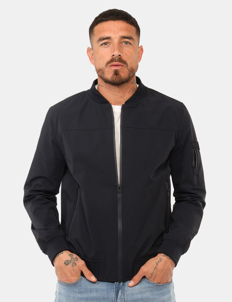 Abbigliamento uomo Yes Zee - Giacca Yes Zee Blu