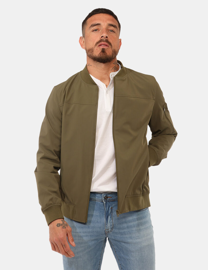 Abbigliamento uomo Yes Zee - Giacca Yes Zee Verde militare