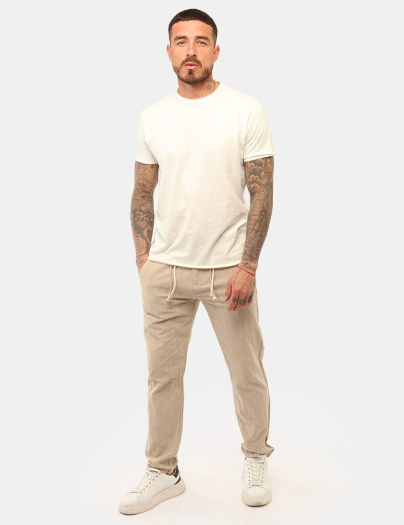 Pantaloni Goha Beige
