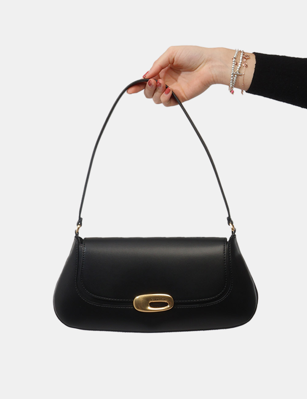 LV04F3146G-OB_BLACK_PE26_1 Borsa Calvin Klein Nera - Borsa CALVIN KLEIN Nera da donnaLa Borsa CALVIN KLEIN Nera è l’accessorio perfetto per chi desider